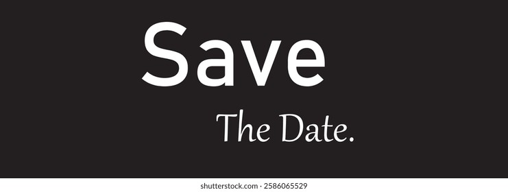 Brushpen Lettering Save the Date. Wedding font vector. Calligraphy script. Expressive Fancy Hand written typeface. Love couple.