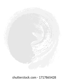 Brushstroke gray, vector abstract image. Light background with old surface texture in retro style for web design.