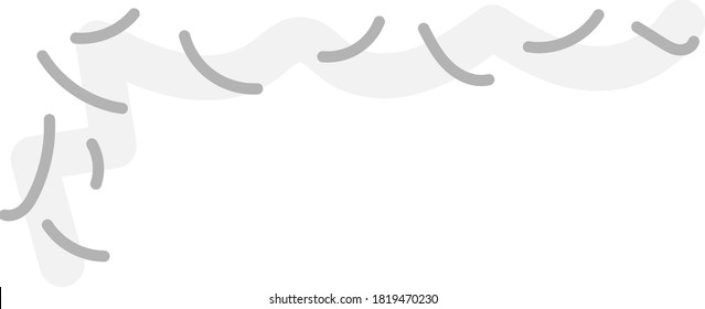 Brushstroke gray, vector abstract image. Light background with old surface texture in retro style for web design.