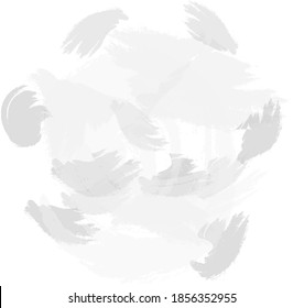 Brushstroke gray, vector abstract image. Light background with old surface texture in retro style for web design.
