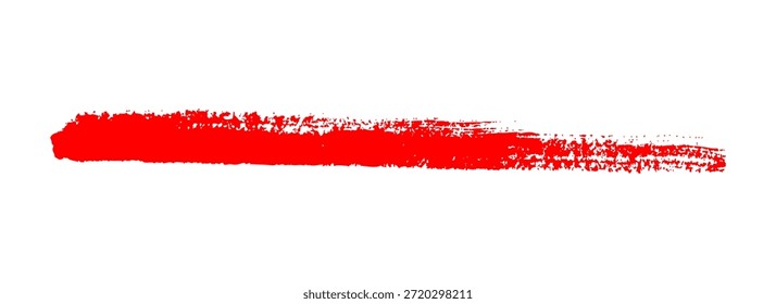 Plantilla de la pincelada: Anuncio rojo de la raya.Eps10