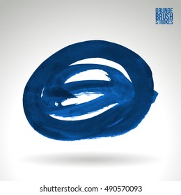 Brushstroke and texture. Vector design.
