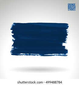 Brushstroke and texture. Vector design.