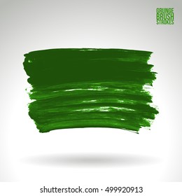 Brushstroke and texture. Vector design.