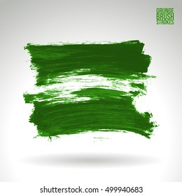 Brushstroke and texture. Vector design.