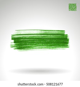 Brushstroke and texture. Vector design.