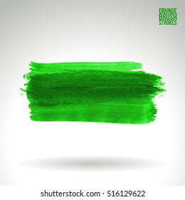 Brushstroke and texture. Vector design.