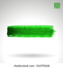 Brushstroke and texture. Vector design.