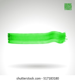Brushstroke and texture. Vector design.