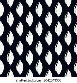 Brushstrokes motif geometric print. Paint brush smears seamless pattern. Freehand grunge design background. Trendy handdrawn modern simple geo ornament. Artistic hand drawn minimal abstract wallpaper