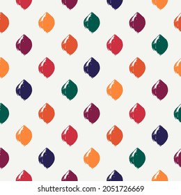 Brushstrokes motif geometric print. Paint brush smears seamless pattern. Freehand grunge design background. Trendy handdrawn modern simple geo ornament. Artistic hand drawn minimal abstract wallpaper