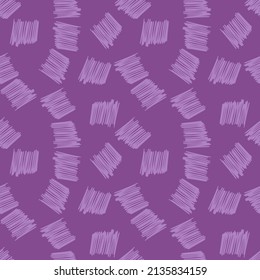 Brosses et motif harmonieux de bandes minces. Couche De croix sur fond sans fin. Arrière-plan grunge. Conception pour tissu, impression textile, surface, emballage, couverture, carte de voeux. Illustration vectorielle