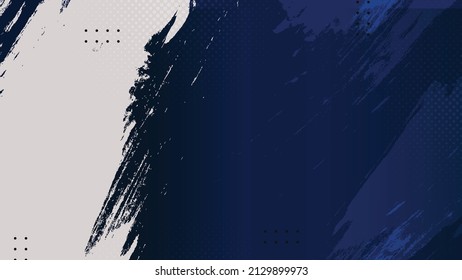 Brushy new abstract background, Art can be used in flyers, covers, books, mock ups, EPS10 illustration modern design, blue, black brushy style