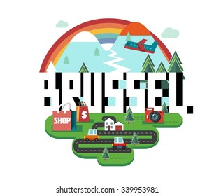 Brussel city in belgium, is a beautiful destination to visit for tourism.