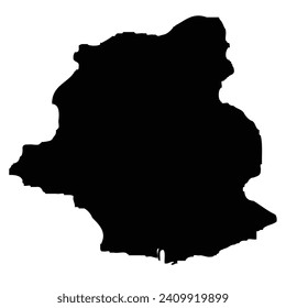 Brussels-Capital Region - map of the region of the country Belgium