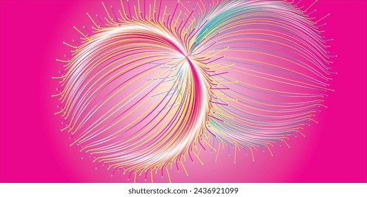 Brutal abstract geometric shapes and grids. Brutal contemporary figures oval spiral flowers stars and other primitive elements.