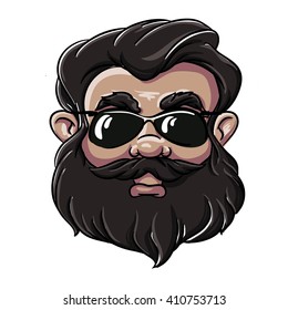 brutal bearded man