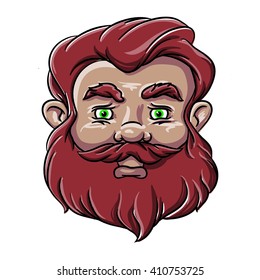 brutal bearded man
