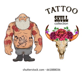 brutal tattoo man collection