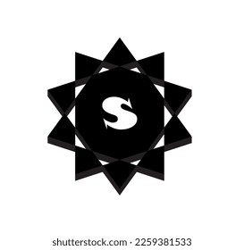 Brutalismus Formen, minimalistische geometrische Elemente, abstrakte Bauhausformen. Einfache Stern- und Blumenform, einfache Form, trendige, moderne grafische Elemente, Vektorset.