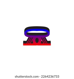 Brutalism shapes, minimalist geometric elements, abstract bauhaus forms. Simple star and flower shape, basic form, trendy modern graphic element vector set.