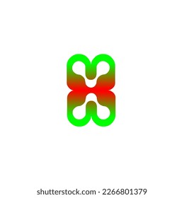 Brutalism shapes, minimalist geometric elements, abstract bauhaus forms. Simple star and flower shape, basic form, trendy modern graphic element vector set.