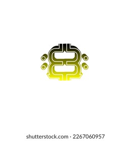 Brutalism shapes, minimalist geometric elements, abstract bauhaus forms. Simple star and flower shape, basic form, trendy modern graphic element vector set.