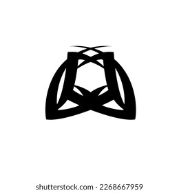 Formas de brutalismo, elementos geométricos minimalistas, formas de bauhaus abstractas. Sencilla forma de estrella y flor, forma básica, conjunto de vectores de elementos gráficos modernos y modernos.
