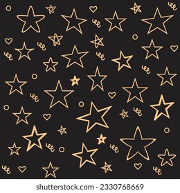 Brutalism shapes, minimalist geometric elements, abstract bauhaus forms. Simple star and flower shape, basic form, trendy modern graphic element vector set