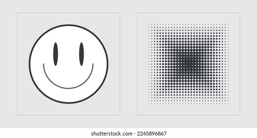 Brutalism shapes. Brutalism star and flower shapes. Elements for graphic decoration. Retro Futurist. Vector illustration