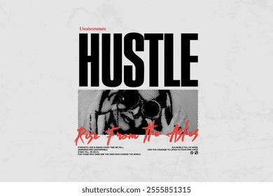 brutalism streetwear graphic tshirt typography design inspiration templates