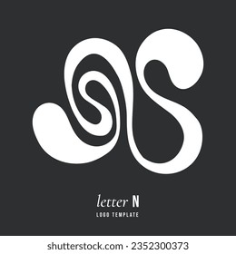 Brutalist abstract geometric shapes and Y2K grids. Brutal modern shape letter N oval spiral flower and other primitive elements. Swiss design aesthetics. Bauhaus Memphis design.