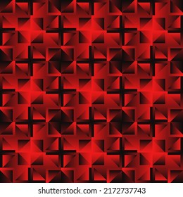 Brutalist Art inspired vector pattern artwork made with abstract geometric shapes and bold forms. Digital graphics design for poster, cover, art, presentation, prints, fabric, wallpaper and etc.