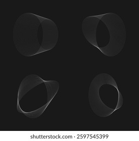 Brutalist elements retro futurism wireframe design