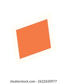 Brutalist geometric icon sticker. Abstract shape and form create a bold visual element. Minimal style and y2k aesthetics, suitable for modern art contemporary design projects.