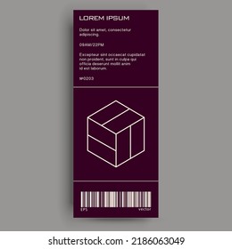 Brutalist poster design template layout with bold typography and brutal vector pattern with abstract geometric shapes. Great for branding presentation, album print, website header, web banner.