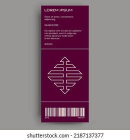Brutalist poster design template layout with bold typography and brutal vector pattern with abstract geometric shapes. Great for branding presentation, album print, website header, web banner.