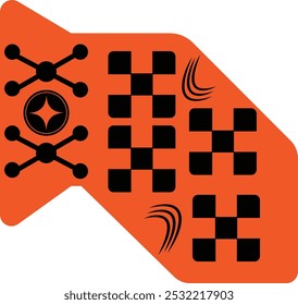 Brutalist Sticker Y2k Modern Shape