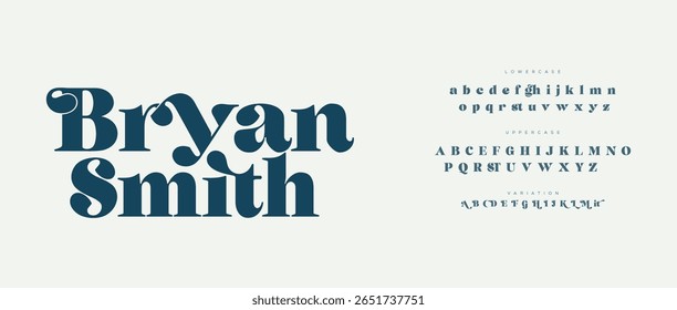 Bryan modern creative minimal alphabet small letter logo design
