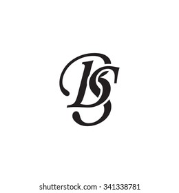 BS Initial Monogram Logo