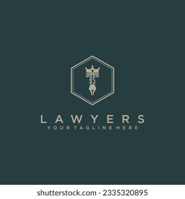 BS initials design modern legal attorney law firm lawyer advocate consultancy business logo vector