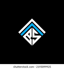 BS letter logo creative design with vector graphic, BS simple and modern logo.