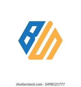 BS letter Logo Design for business