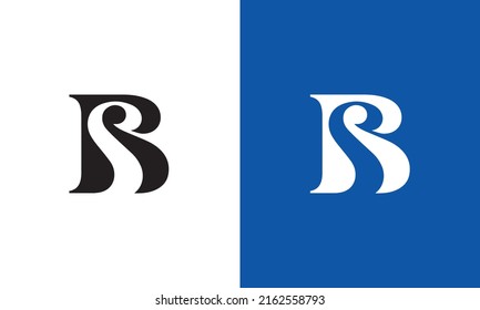 BS Letter Type Logo Image, BS Logo Letter Design