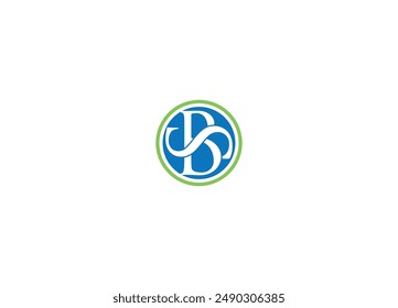 BS Logo Design with Creative Modern vector iicon template