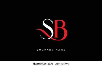 BS, SB Alphabets Letters Logo Monogram