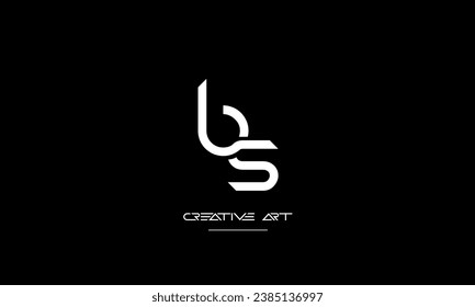 BS, SB, B, S abstract letters logo monogram