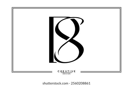 BS, SB, B, S, Abstract Letters Logo Monogram