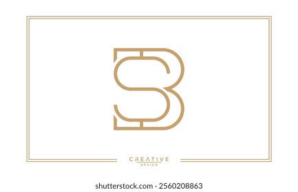 BS, SB, B, S, Abstract Letters Logo Monogram