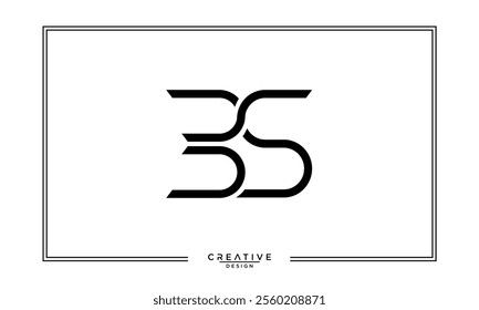 BS, SB, B, S, Abstract Letters Logo Monogram